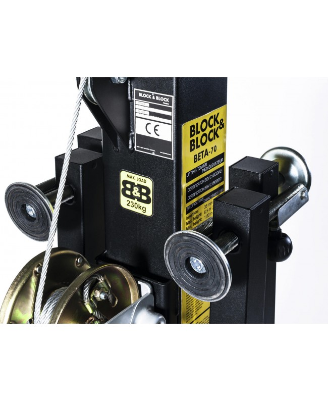 Block And Block BETA-70 Traversenlift 230kg 6,5m Lifter Stands