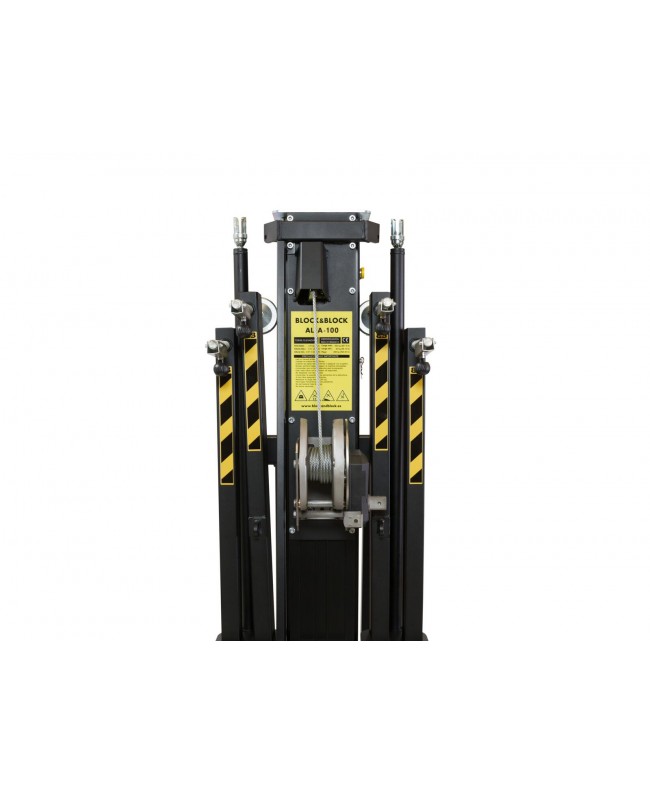 Block And Block ALFA-100 Traversenlift 400kg 8m Lifter Stands