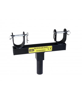 Block And Block AM3802 Traversenadapter 38mm Aufnahme male