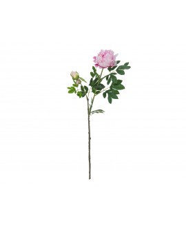 Europalms Peony Branch premium, artificial plant, pink, 100cm Articoli stagionali