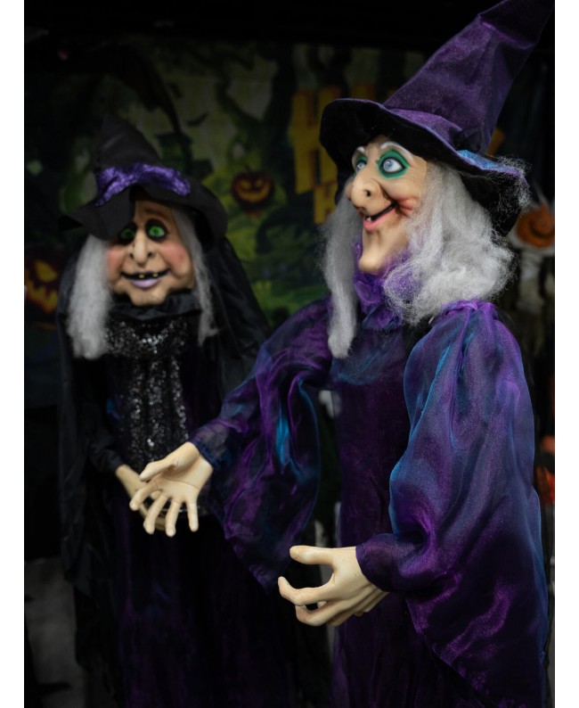 Europalms Halloween Figure Witch, animated 175cm Seasonal Items