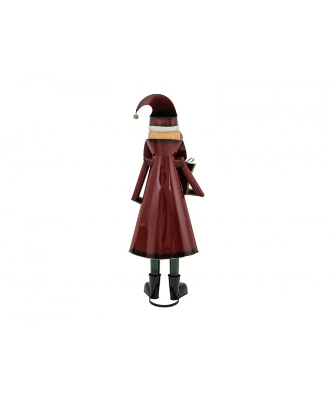 Europalms Santa Claus, Metal, 150cm, red