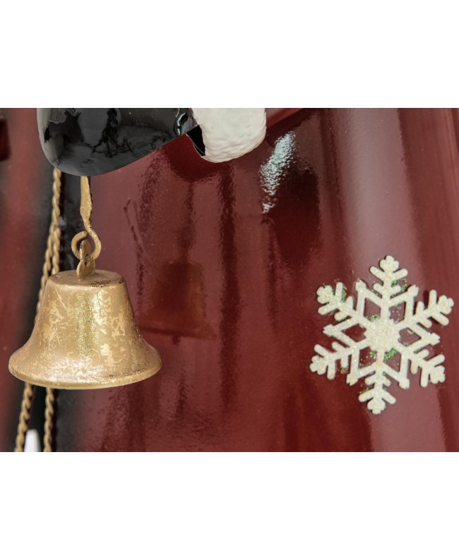 Europalms Santa Claus, Metal, 150cm, red