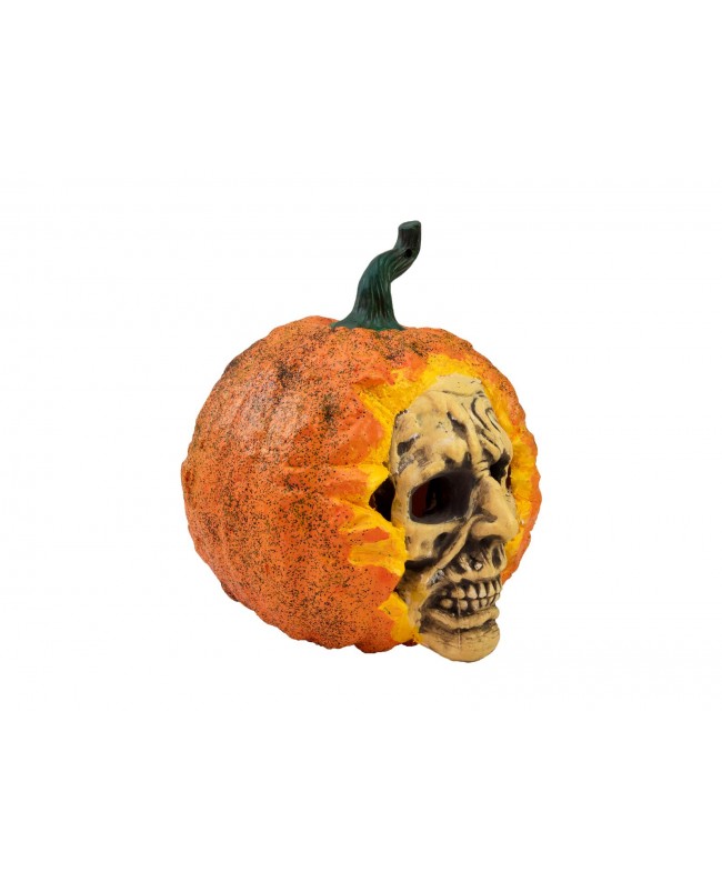 Europalms Halloween Totenkopf-Kürbis, 26cm