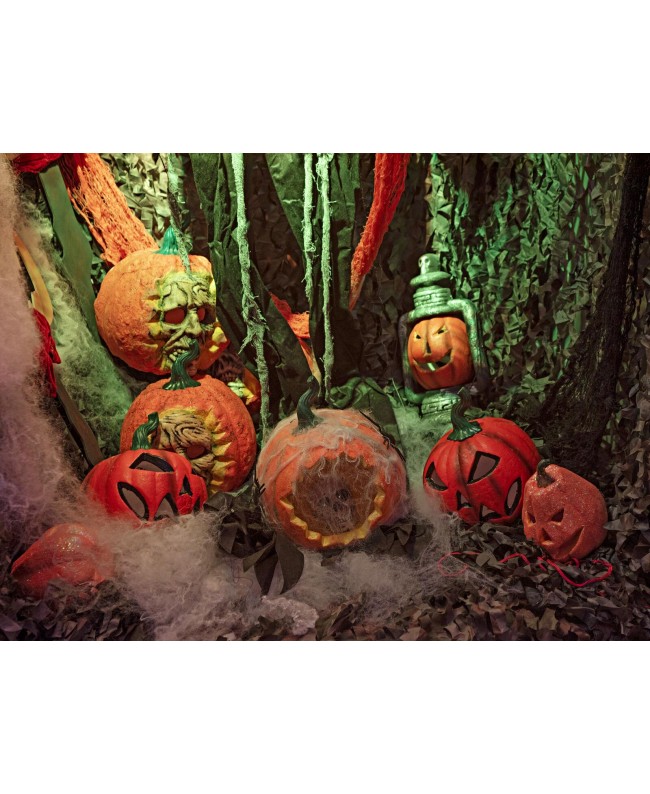 Europalms Halloween Totenkopf-Kürbis, 26cm
