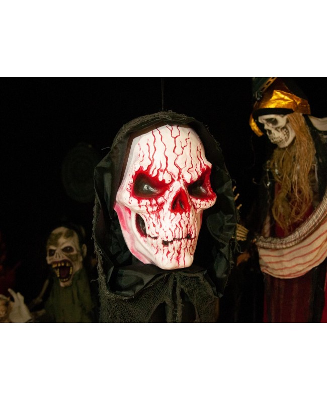 Europalms Halloween Blut Totenkopf, 80cm