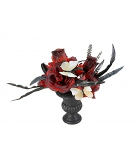 Europalms Halloween Table Deco, Roses, 28cm