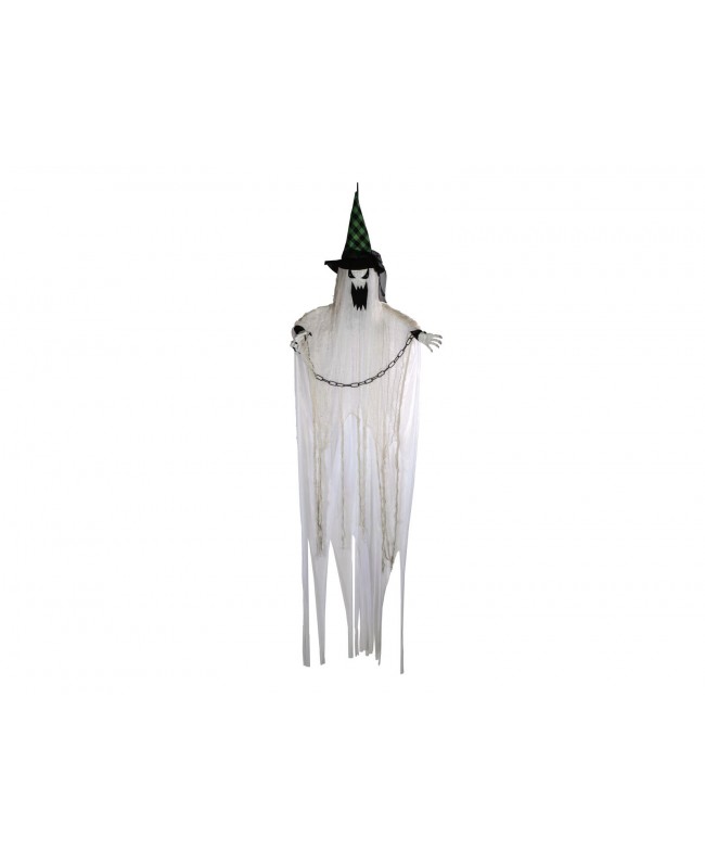 Europalms Halloween Geist, hängend, animiert, 183cm