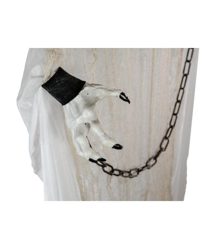 Europalms Halloween Ghost, hanging, animated, 183cm