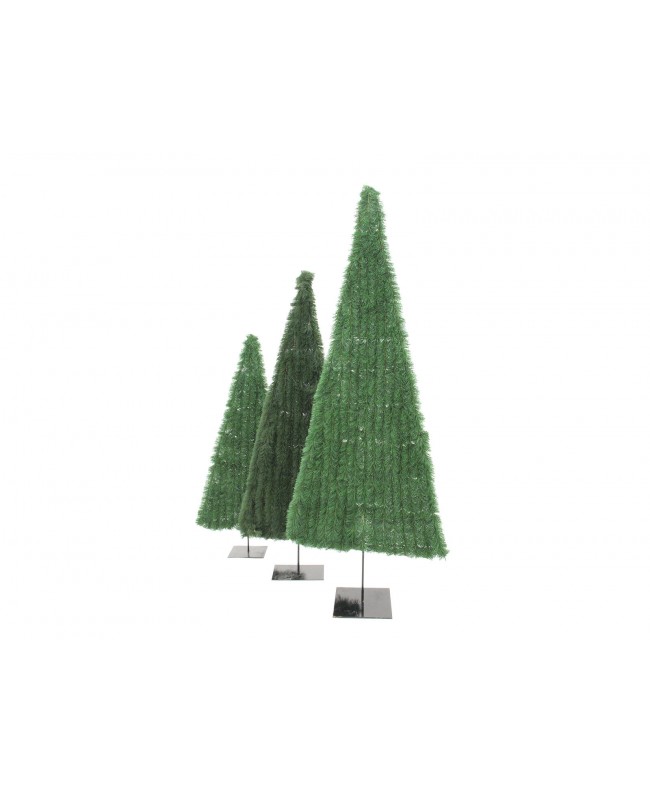 Europalms Tannenbaum, flach, hellgrün, 120cm