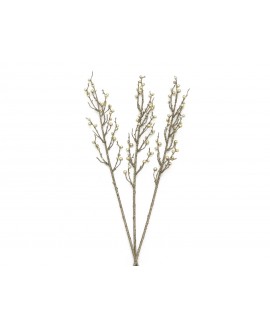 Europalms Beerenzweig glitzer gold 85cm 3x