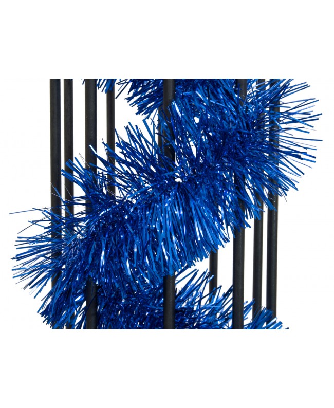 Europalms Tinsel metallic, blue, 12,5x270cm