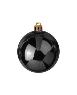 Europalms Palla Deco 10cm, nero 4x