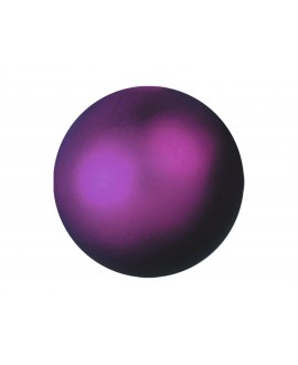 Europalms Deco Ball 3,5cm, violet, metallic 48x