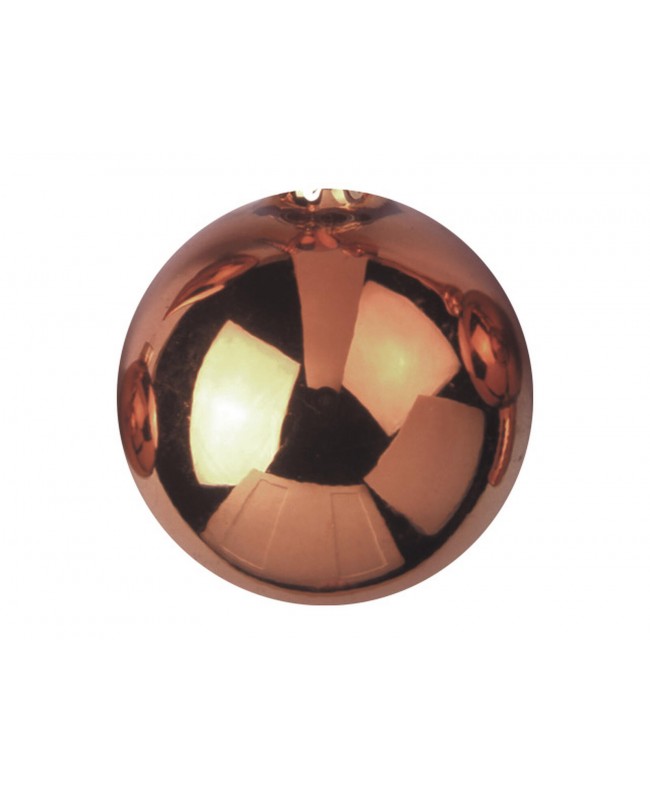 Europalms Deco Ball 3,5cm, copper, shiny 48x