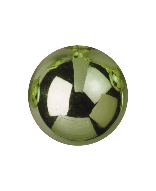 Europalms Deco Ball 3,5cm, light green, shiny48x