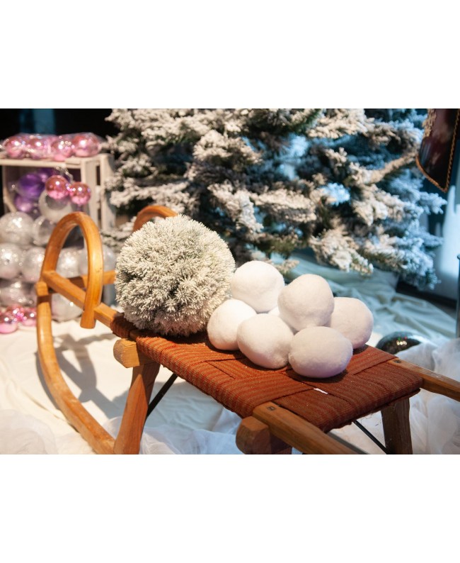 Europalms Snowballs, 7,5cm, 10x