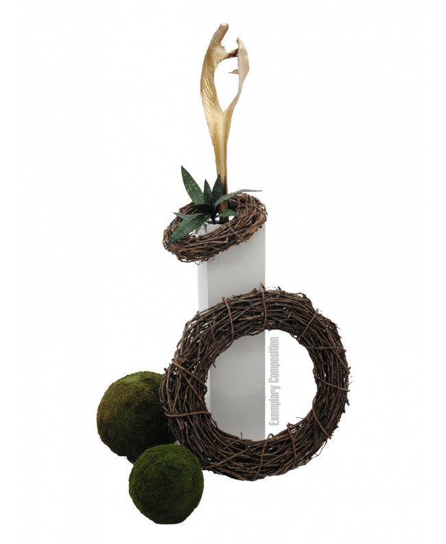 Europalms Palm leaf, dried, gold