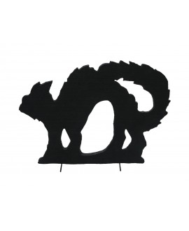 Europalms Silhouette Cat, 63cm Seasonal Items