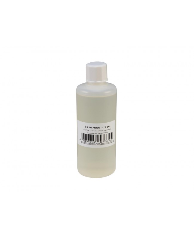 Eurolite UV-active Stamp Ink, transparent blue, 100ml