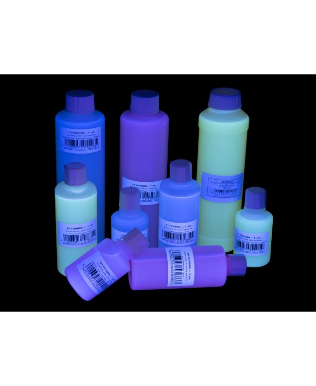 Eurolite UV-aktive Stempelfarbe, transparent gelb, 250ml