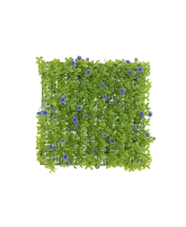Europalms Grass mat, artificial, green-purple, 25x25cm