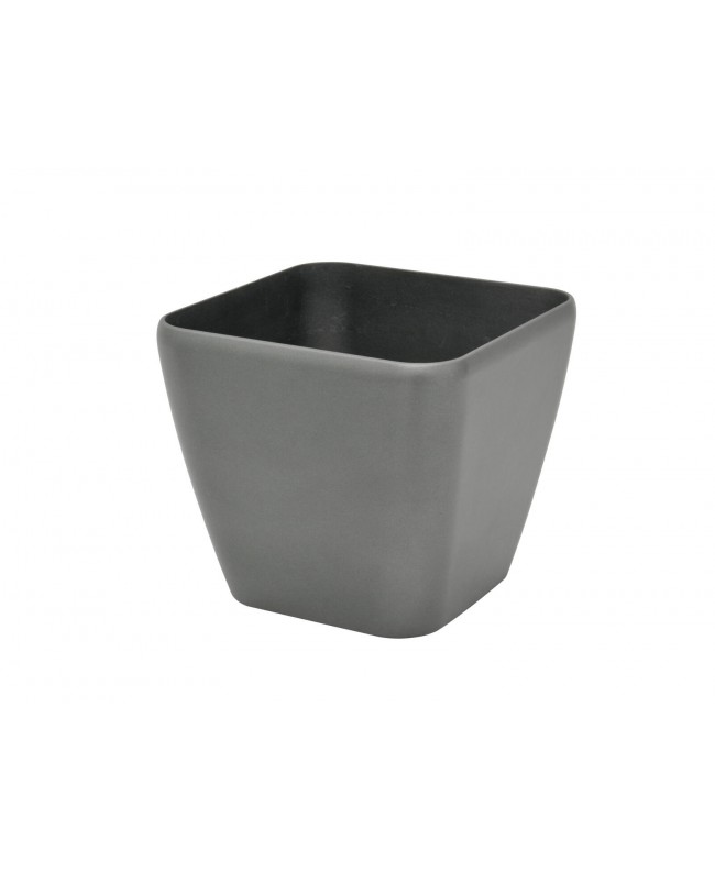 Europalms Deco pot LUNA-33, rectangular, silver