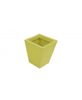 Europalms Fiberglasspot, yellow, 39x45cm