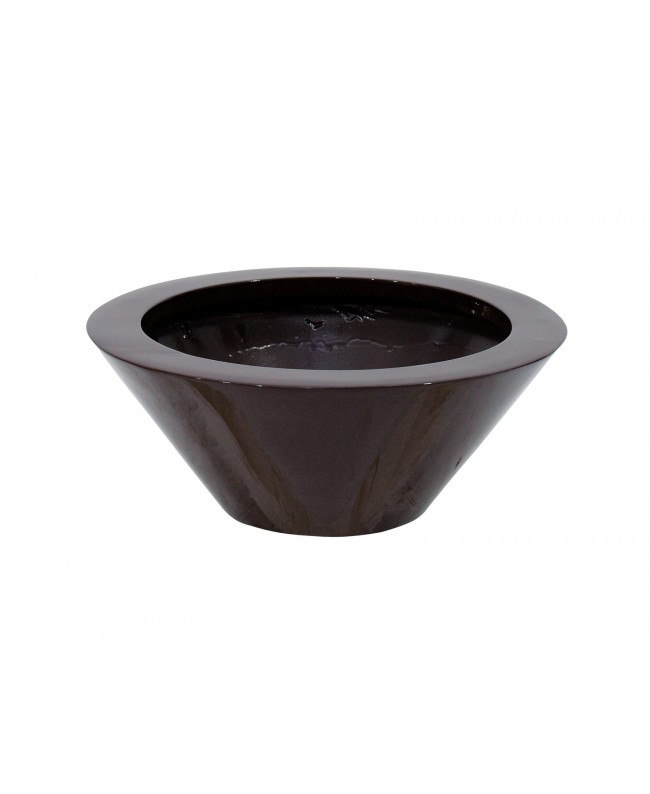 Europalms LEICHTSIN BOWL-15, shiny-brown