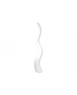 Europalms Designvase WAVE-125, weiß