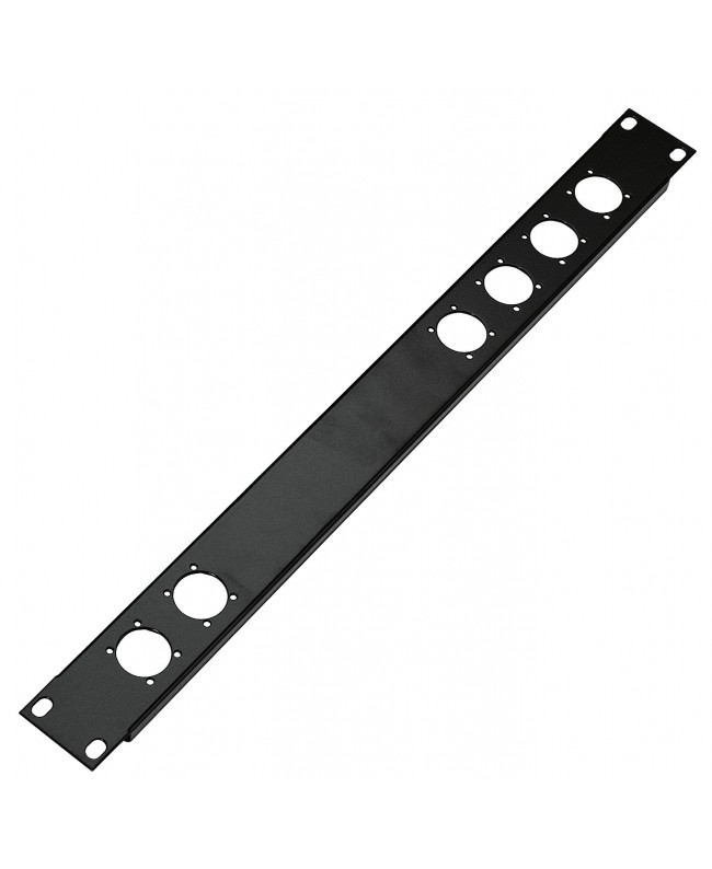 K&M 28306 Pannello 6 XLR - nero Pannelli