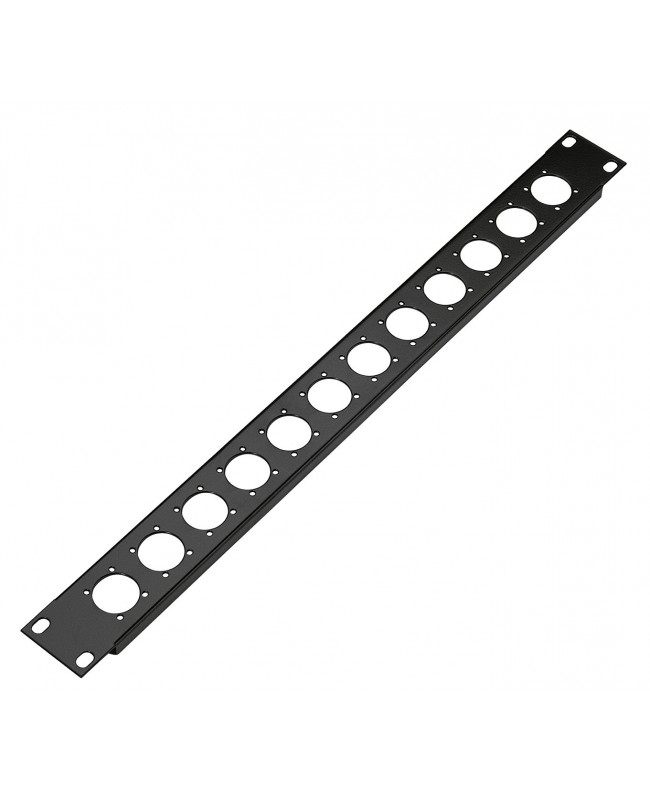 K&M 28312 Pannello 12 XLR - nero Pannelli