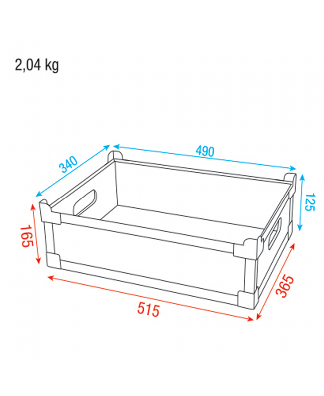 SHOWGEAR Stack Case Value Line H1