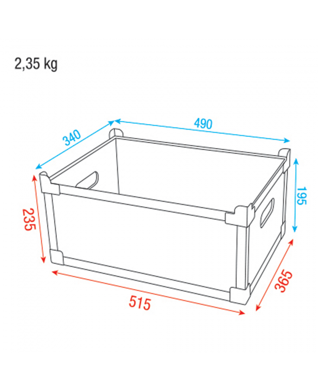 SHOWGEAR Stack Case Wert Zeile H2