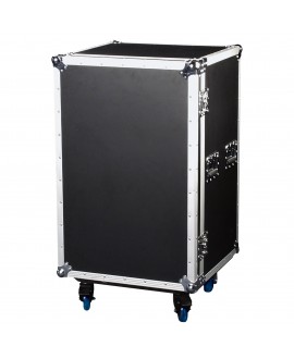 SHOWGEAR Schubladenkoffer 16U Multi-purpose - Lenkrollen mit Bremse