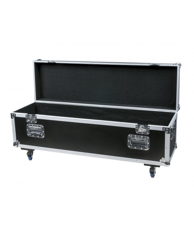 SHOWGEAR Stack Case 6 With protective carpet and swivel castors with break