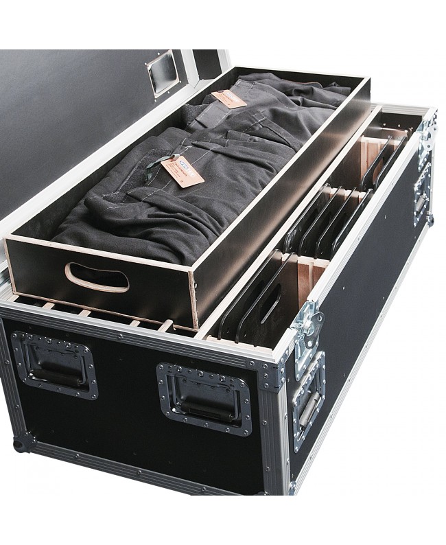 WENTEX Pipe and Drape Case für FOH-Kit Für bis zu 19 m (62 ft) Breite