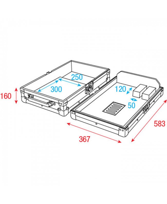 SHOWGEAR Case for Pioneer CDJ-3000