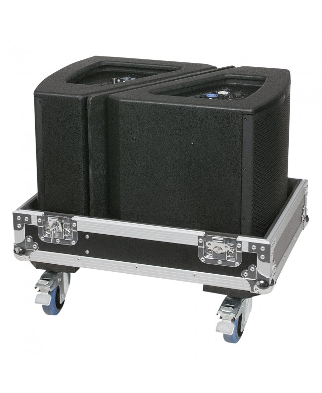 DAP Case for 2x M12 monitor Divider with handle for easy lifting Speaker Cases