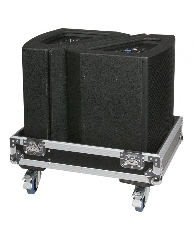 DAP Case for 2x M15 monitor Divider with handle for easy lifting Speaker Cases
