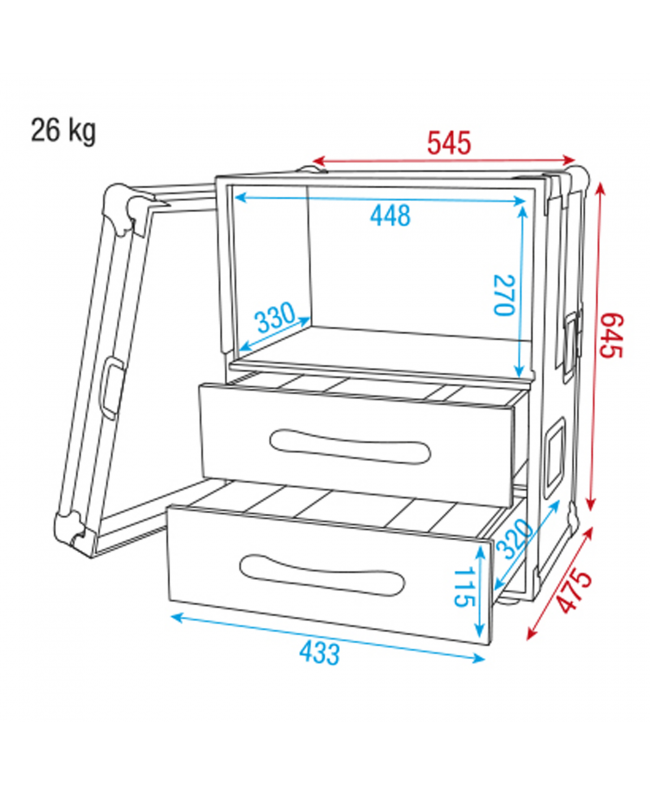 SHOWGEAR Wireless Microphone Case 2