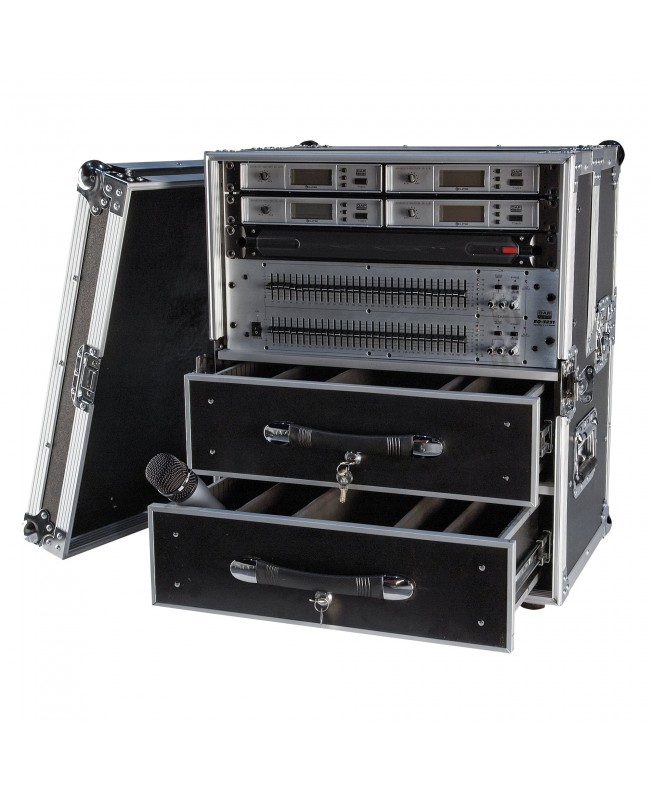 SHOWGEAR Wireless Microphone Case 2 Microphone cases