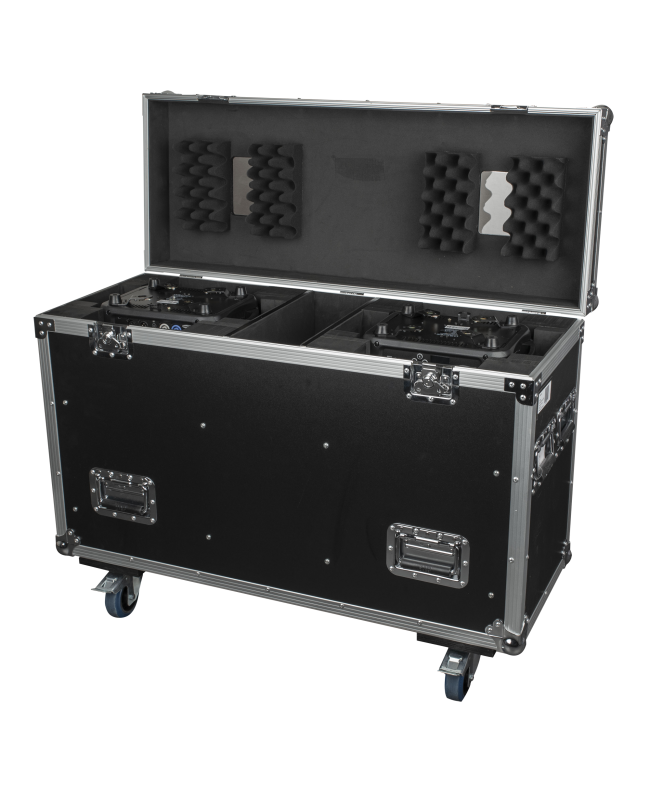 SHOWTEC Case for 2x Phantom 250 Spot With accessory compartment Cases for moving lights