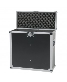 SHOWGEAR Koffer für 2x Scanner Getrennte Bereiche mit Schutzschaum Scheinwerfer-Cases