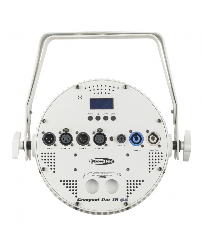 SHOWTEC Compact Par 18 Q4 18x 7 W RGBW LED Par - white LED PAR