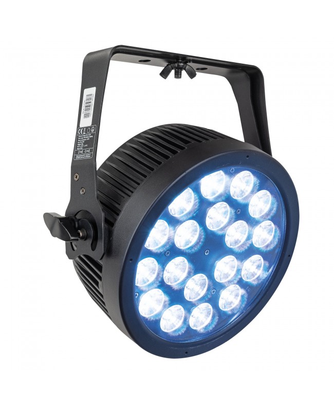 SHOWTEC Kompakt Par 18 Q4 18x 7 W RGBW LED Par - schwarz LED PAR