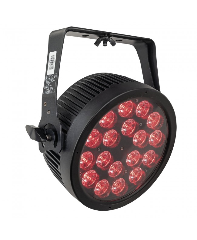 SHOWTEC Compact Par 18 Q4 18x 7 W RGBW LED Par - black LED PAR