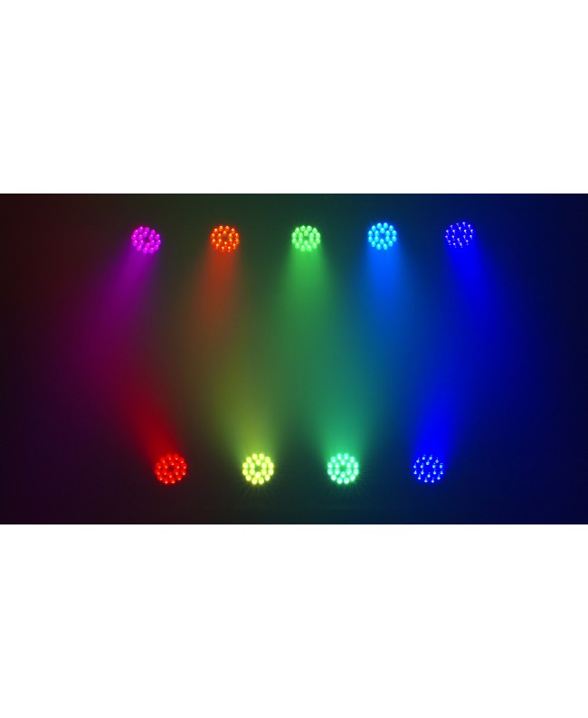 SHOWTEC Compact Par 18 Q4 18x 7 W RGBW LED Par - black LED PAR