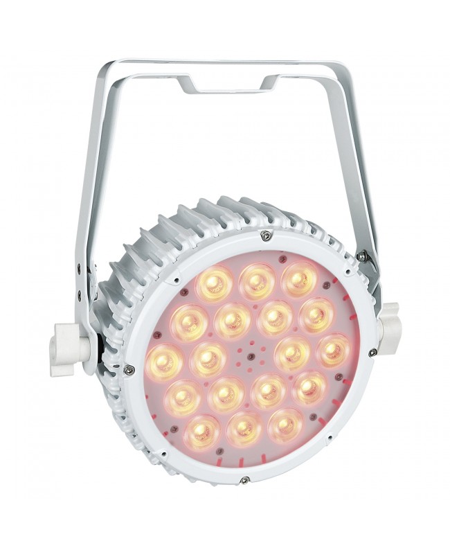 SHOWTEC Compact Par 18 MKII 18x 3 W RGB LED Par - white LED PAR