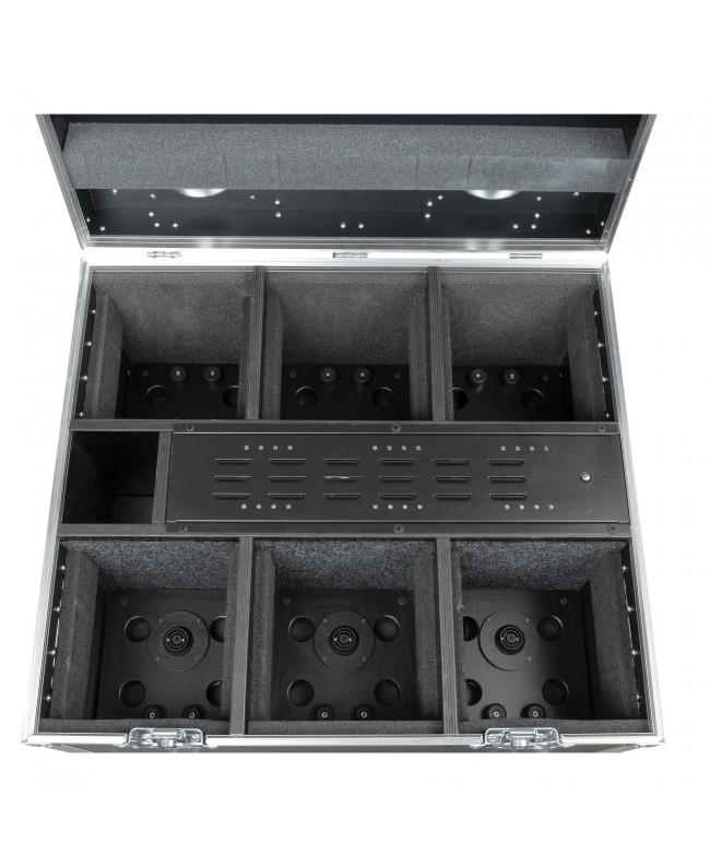 SHOWTEC EventSpot 1600 Q4 Set Schwarz / Silber